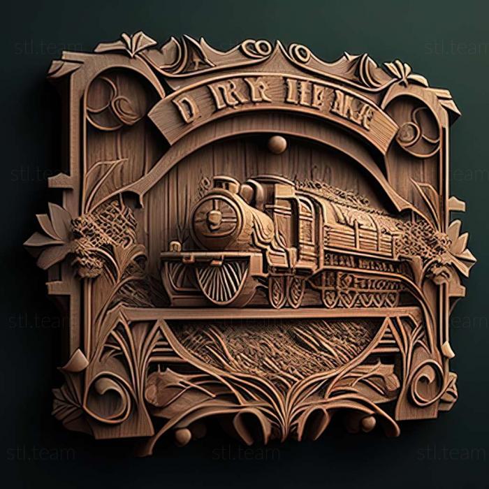 3D model Railway Empire game (STL)